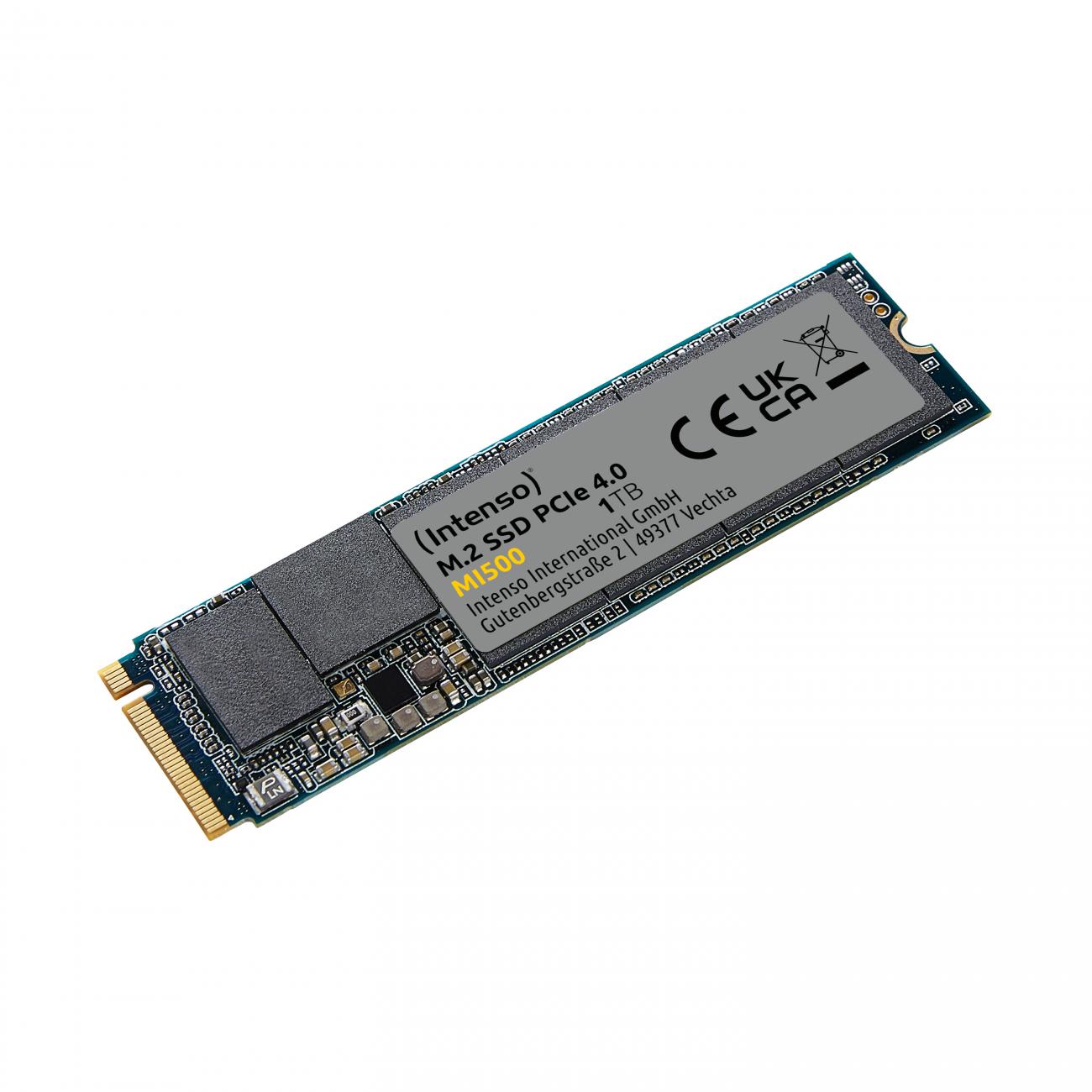 Intenso 3836460 drives allo stato solido M.2 1 TB PCI Express 4.0 NVMe