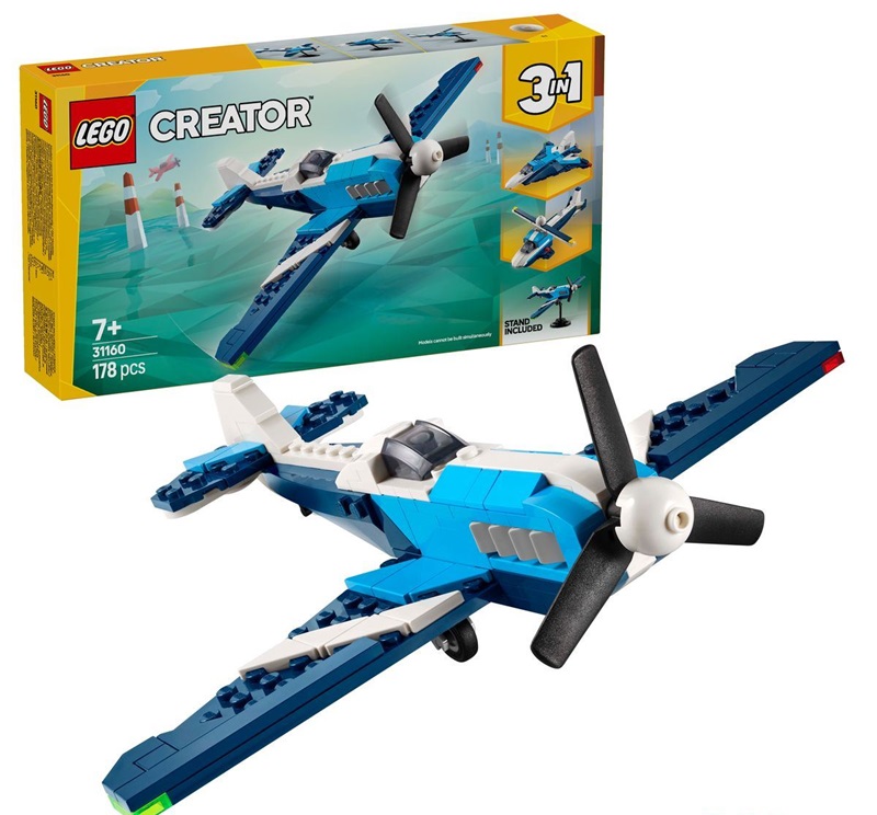 31160 LEGO Creator Velivolo aereo da competizione